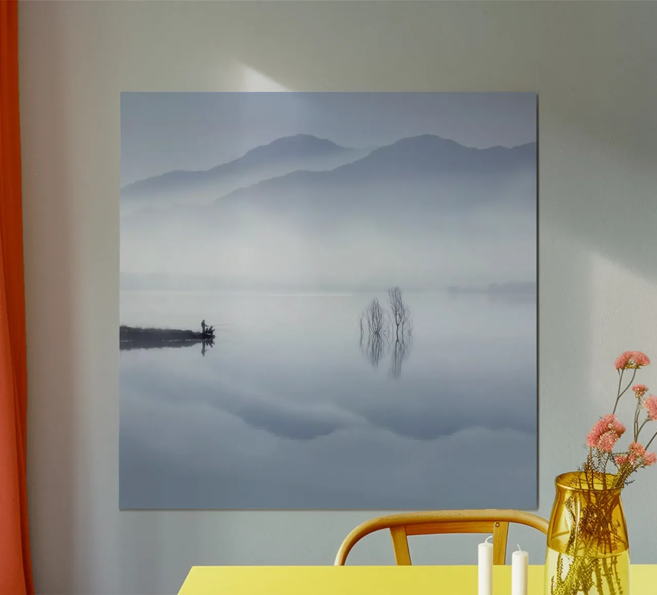 Blue silence - Jose Beut carta hahnemühle da Pictufy