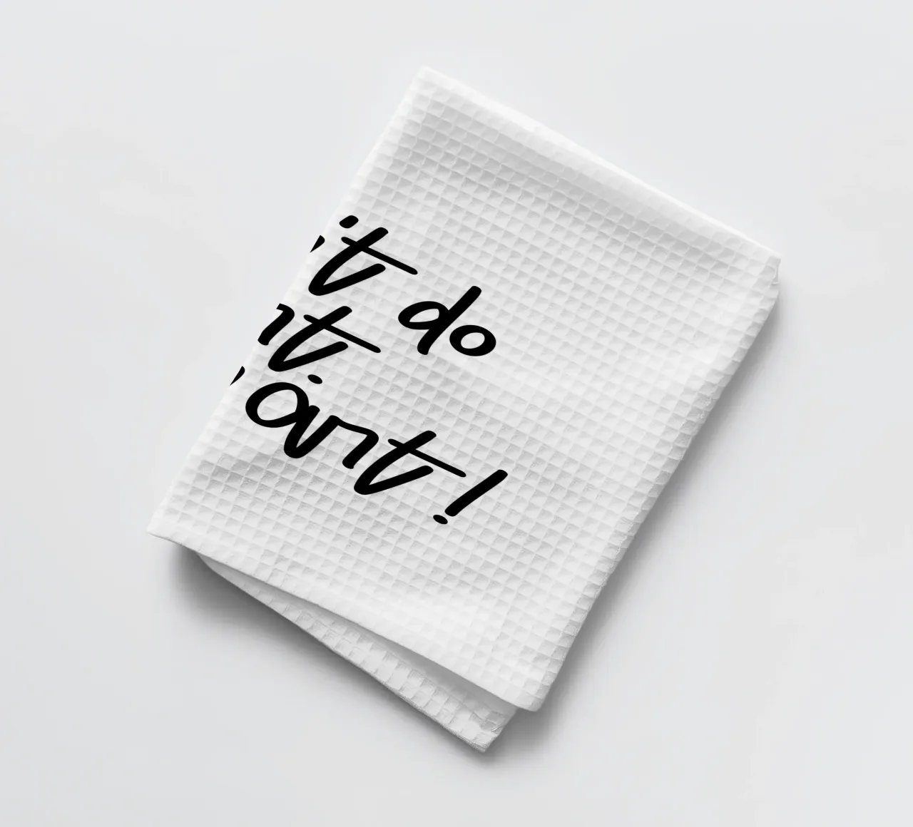 I don't do art. I am art! canovaccio da cucina da LIMITED EDITION LETTERS
