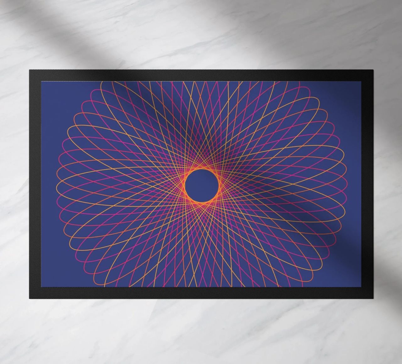 Spirograph Series – C02 felpudo de zimmerkunst