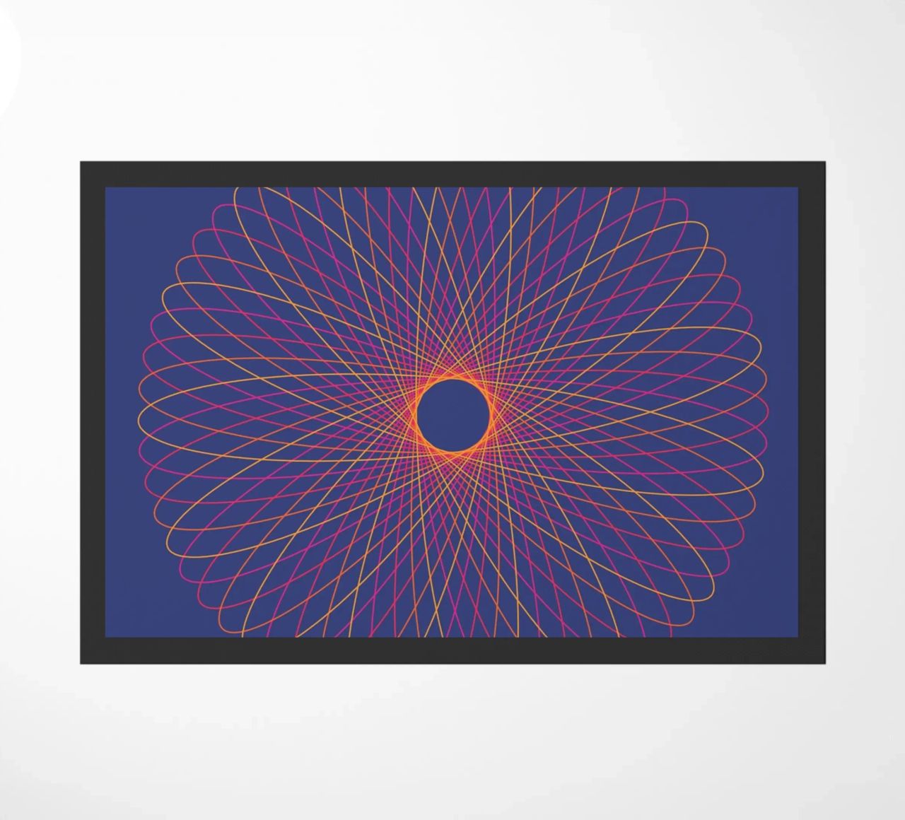 Spirograph Series – C02 felpudo de zimmerkunst