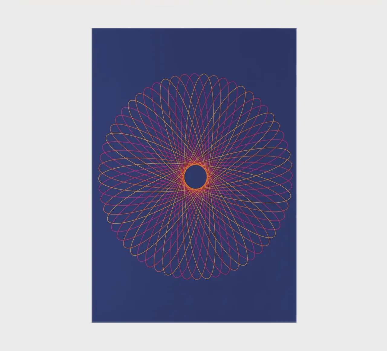 Spirograph Series – C02 notebook by zimmerkunst