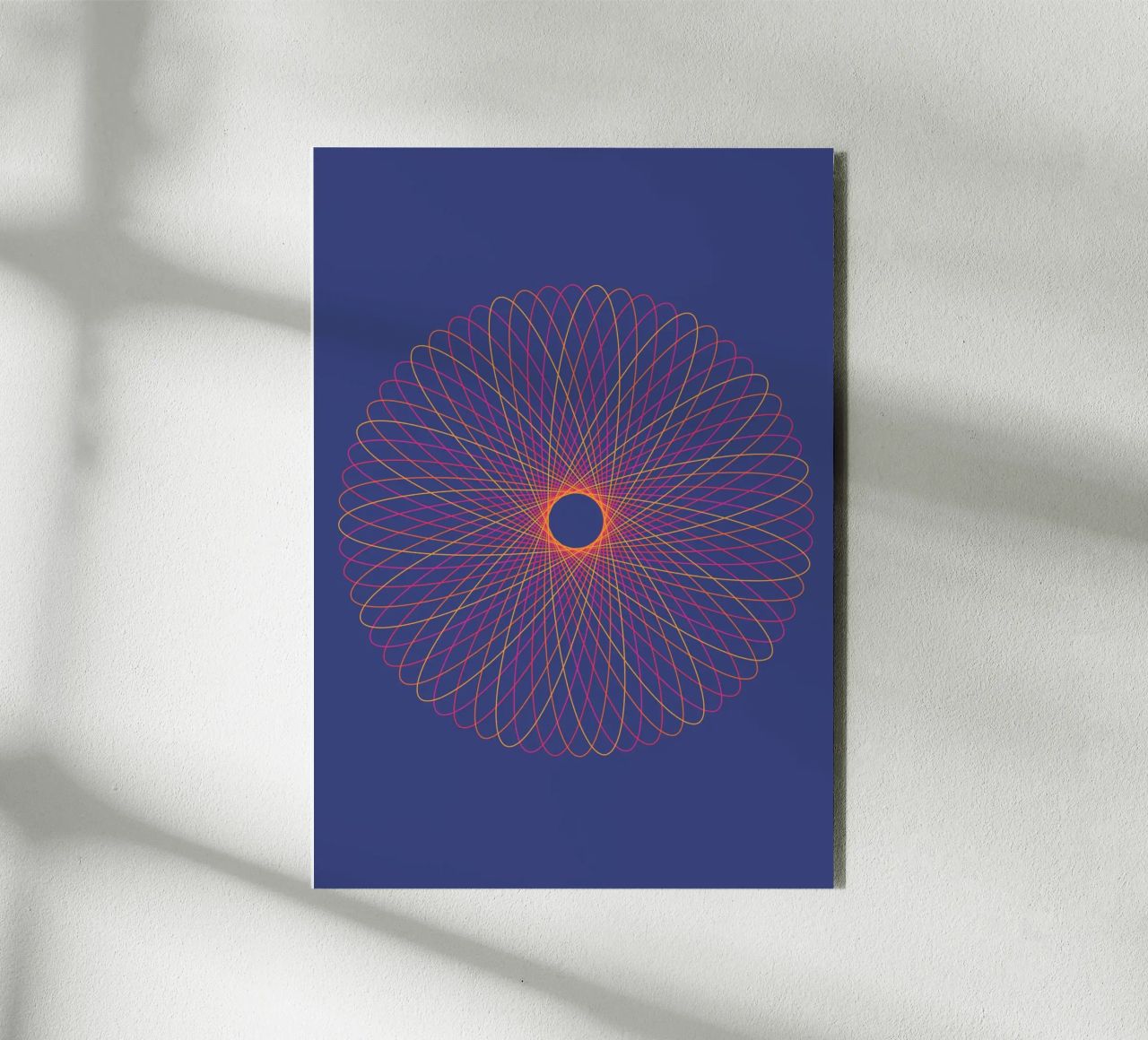 Spirograph Series – C02 alluminio dibond da zimmerkunst