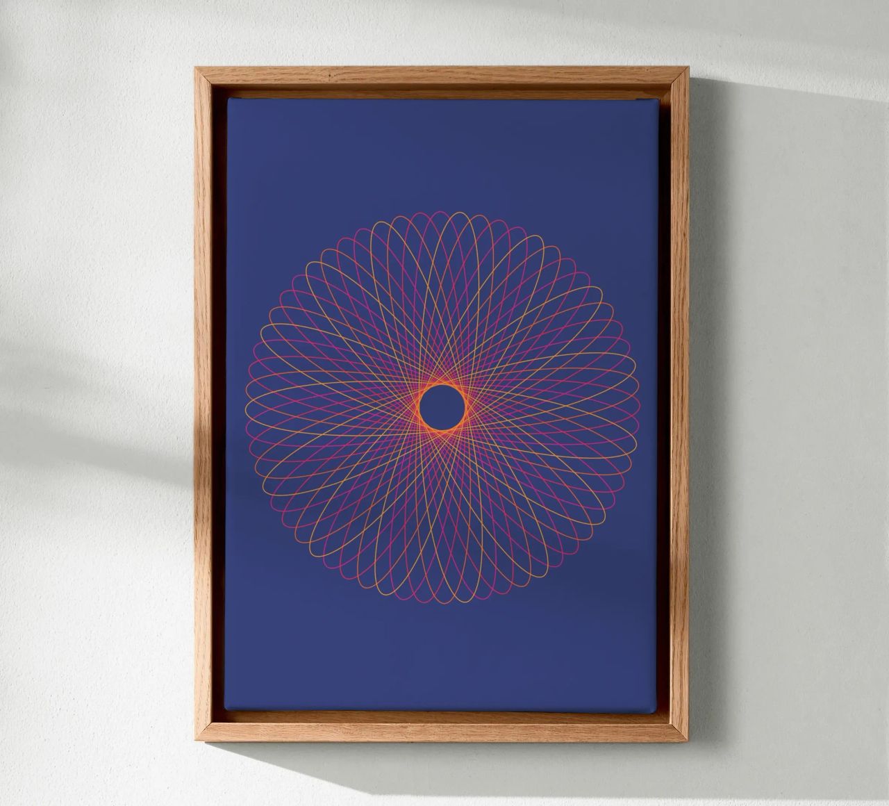 Spirograph Series – C02 tela da zimmerkunst