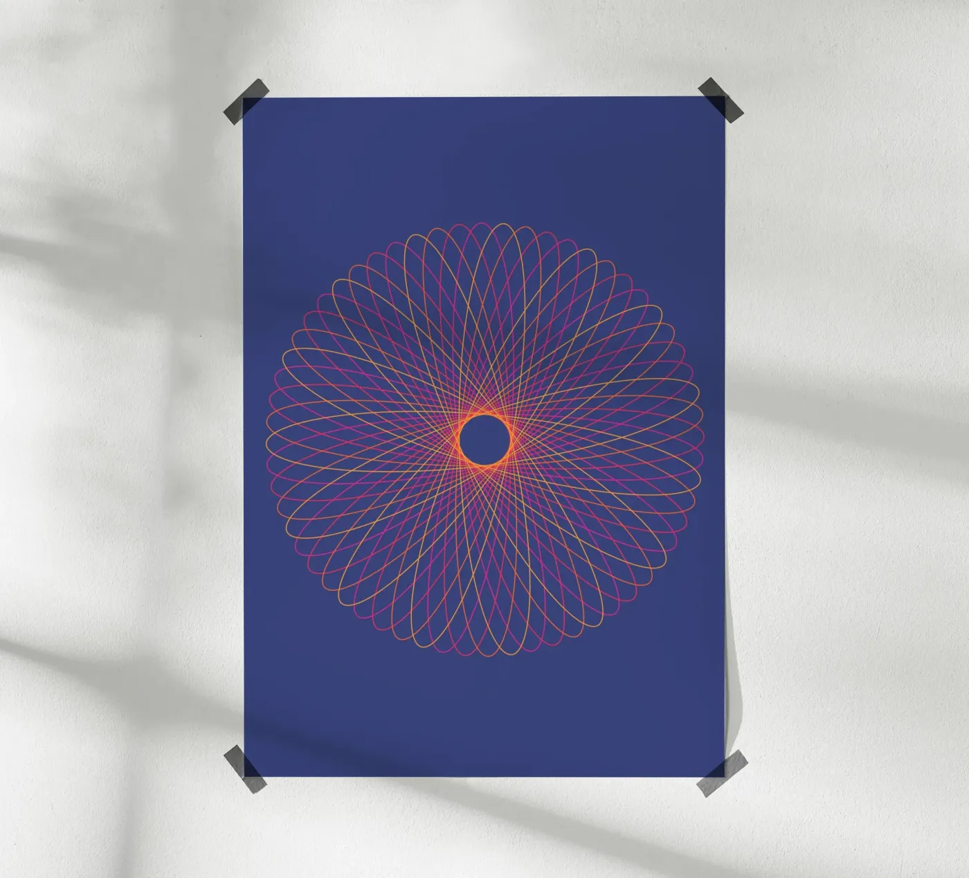 Spirograph Series #C02 poster da zimmerkunst