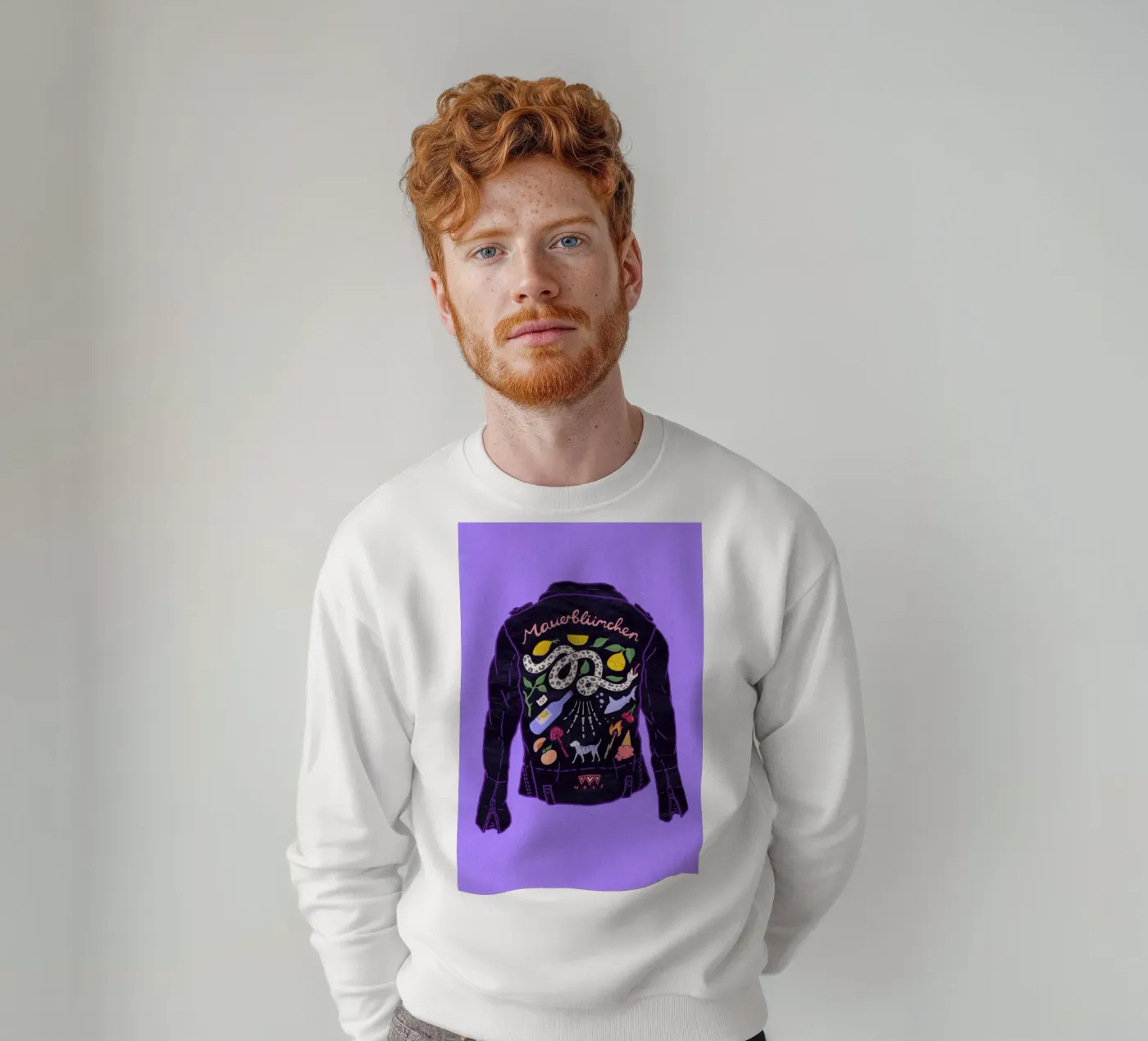Jacket sweatshirt by Laura O'Connor