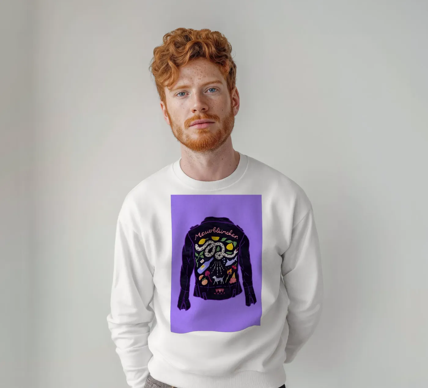 Jacket sweatshirt by Laura O'Connor