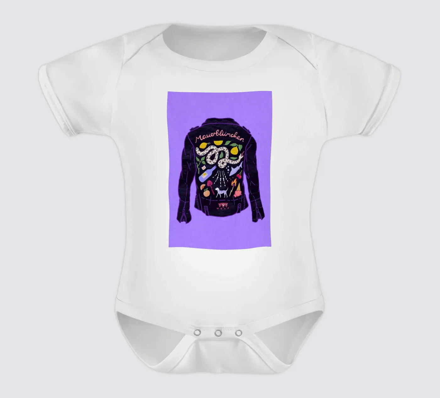 Jacket babyrompertje korte mouwen van Laura O'Connor