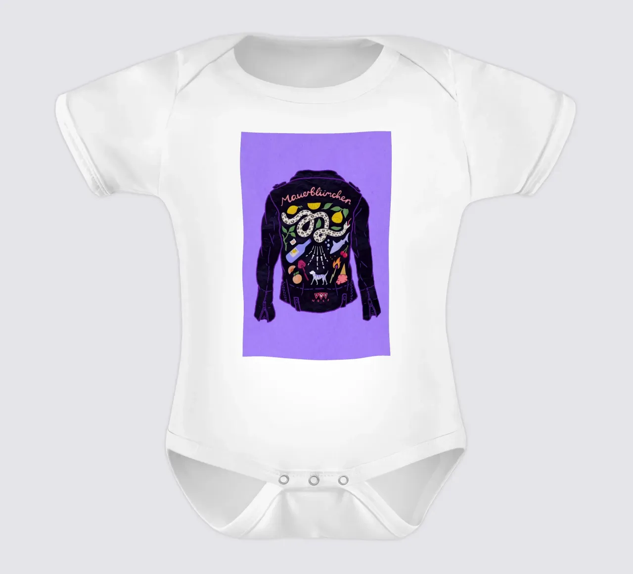 Jacket body neonato maniche corte da Laura O'Connor