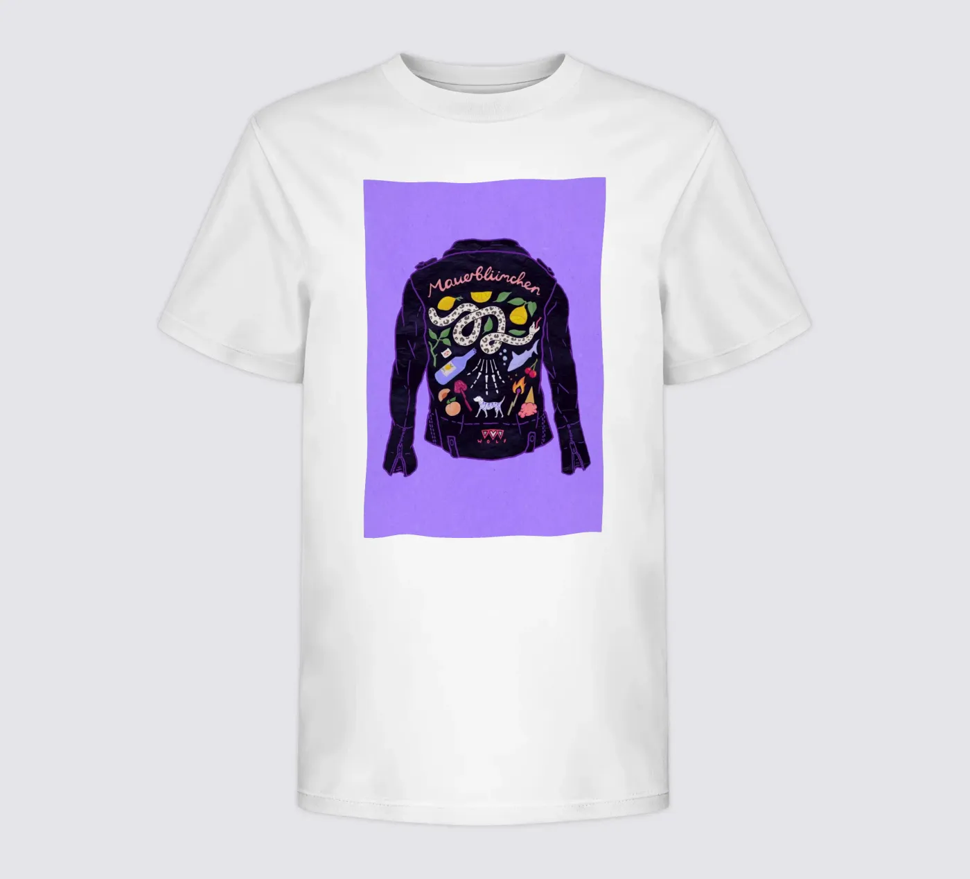 Jacket kids t-shirt by Laura O'Connor