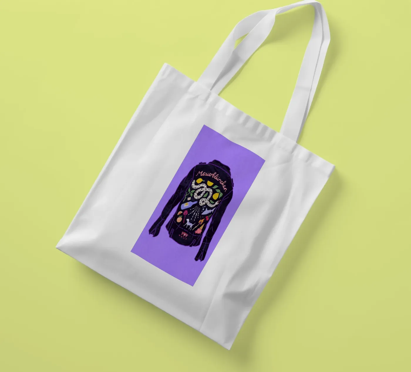 Jacket tote bag by Laura O'Connor