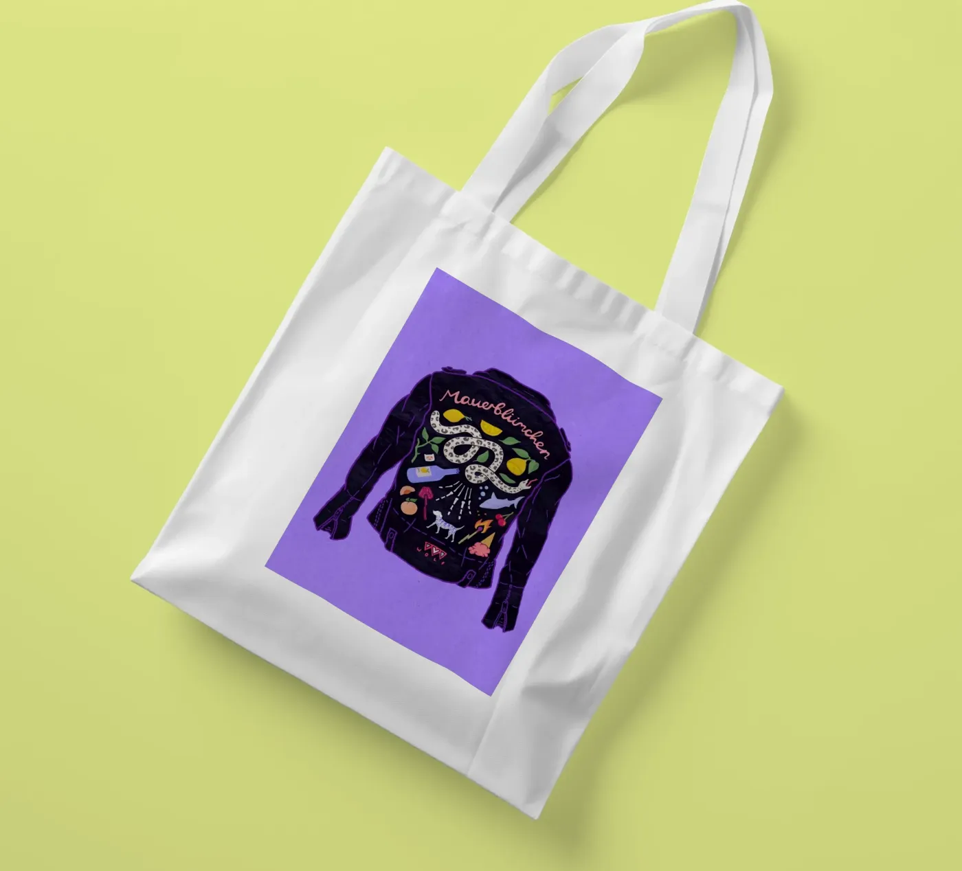 Jacket tote bag by Laura O'Connor