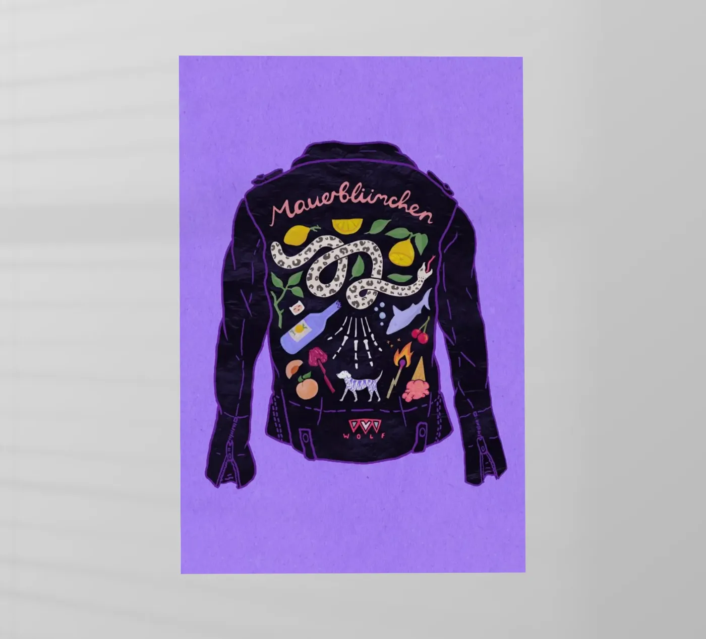 Jacket Backlit Folie von Laura O'Connor
