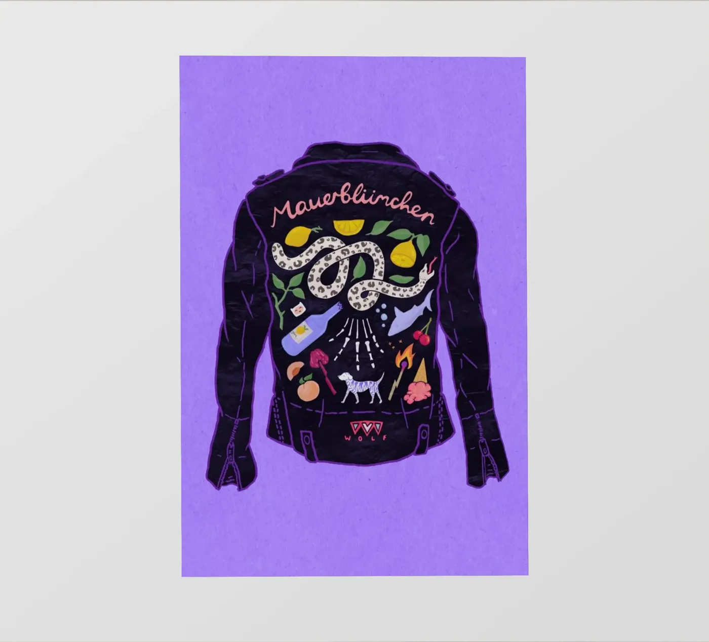 Jacket Backlit Folie von Laura O'Connor