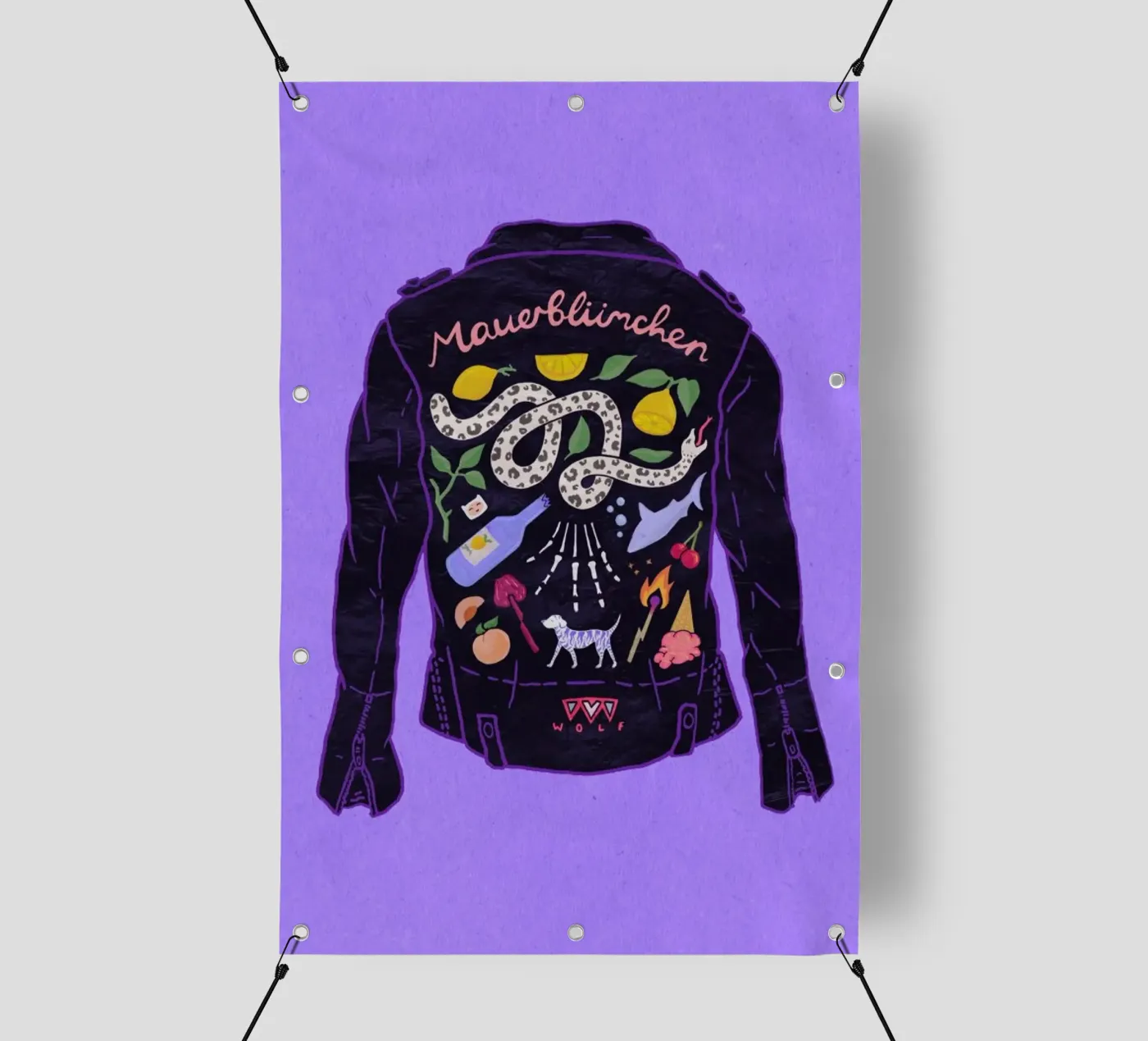 Jacket pvc cover by Laura O'Connor