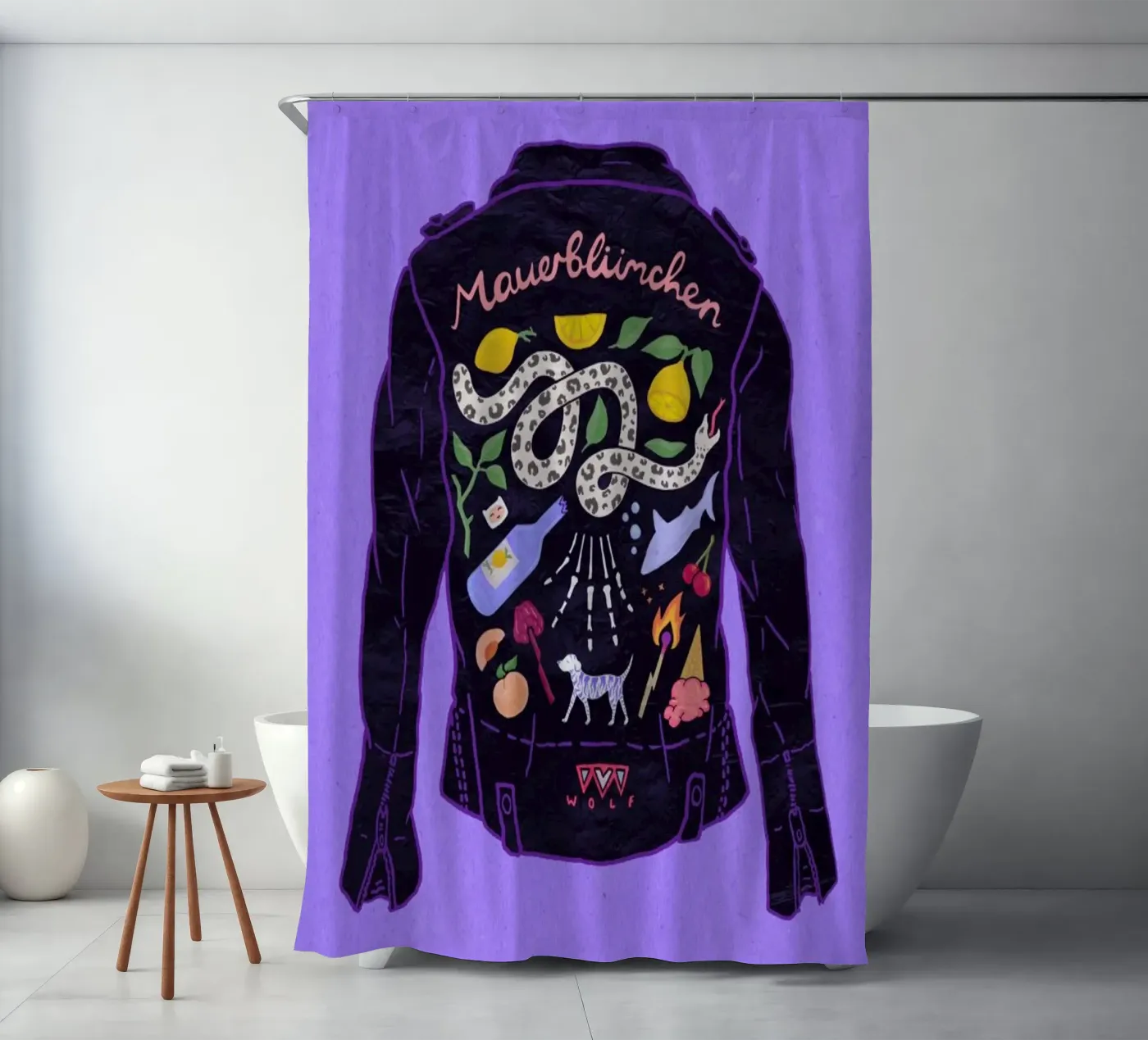 Jacket Duschvorhang von Laura O'Connor