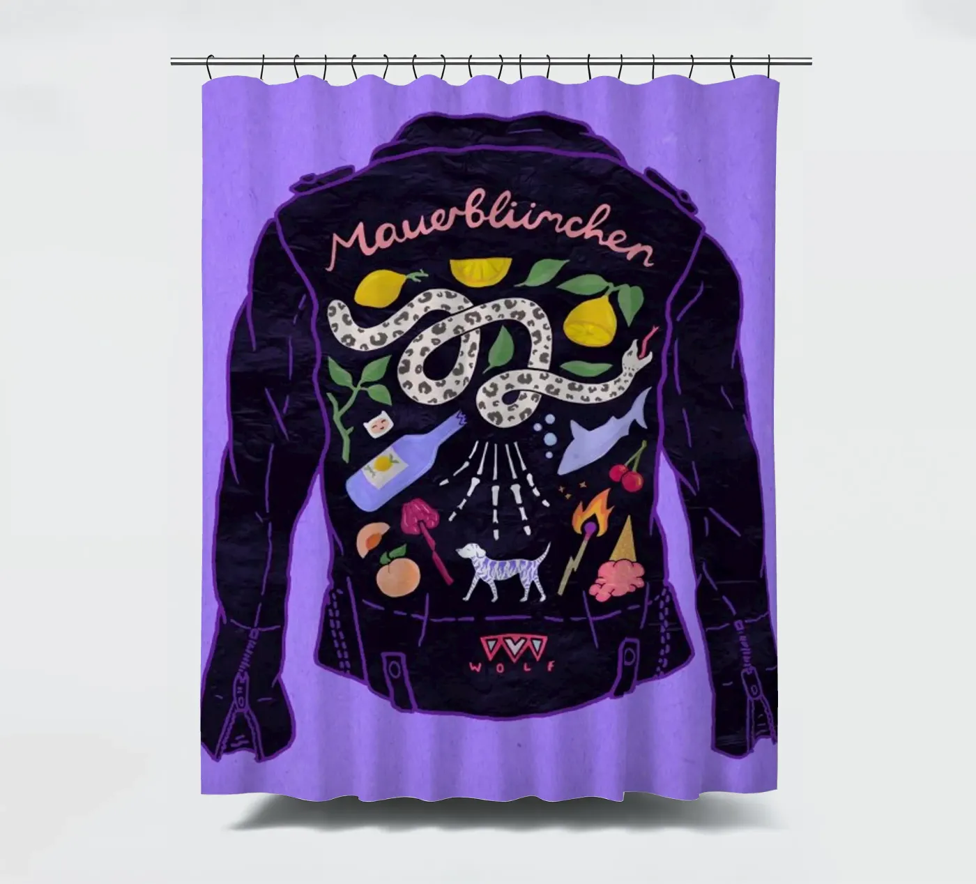 Jacket Duschvorhang von Laura O'Connor