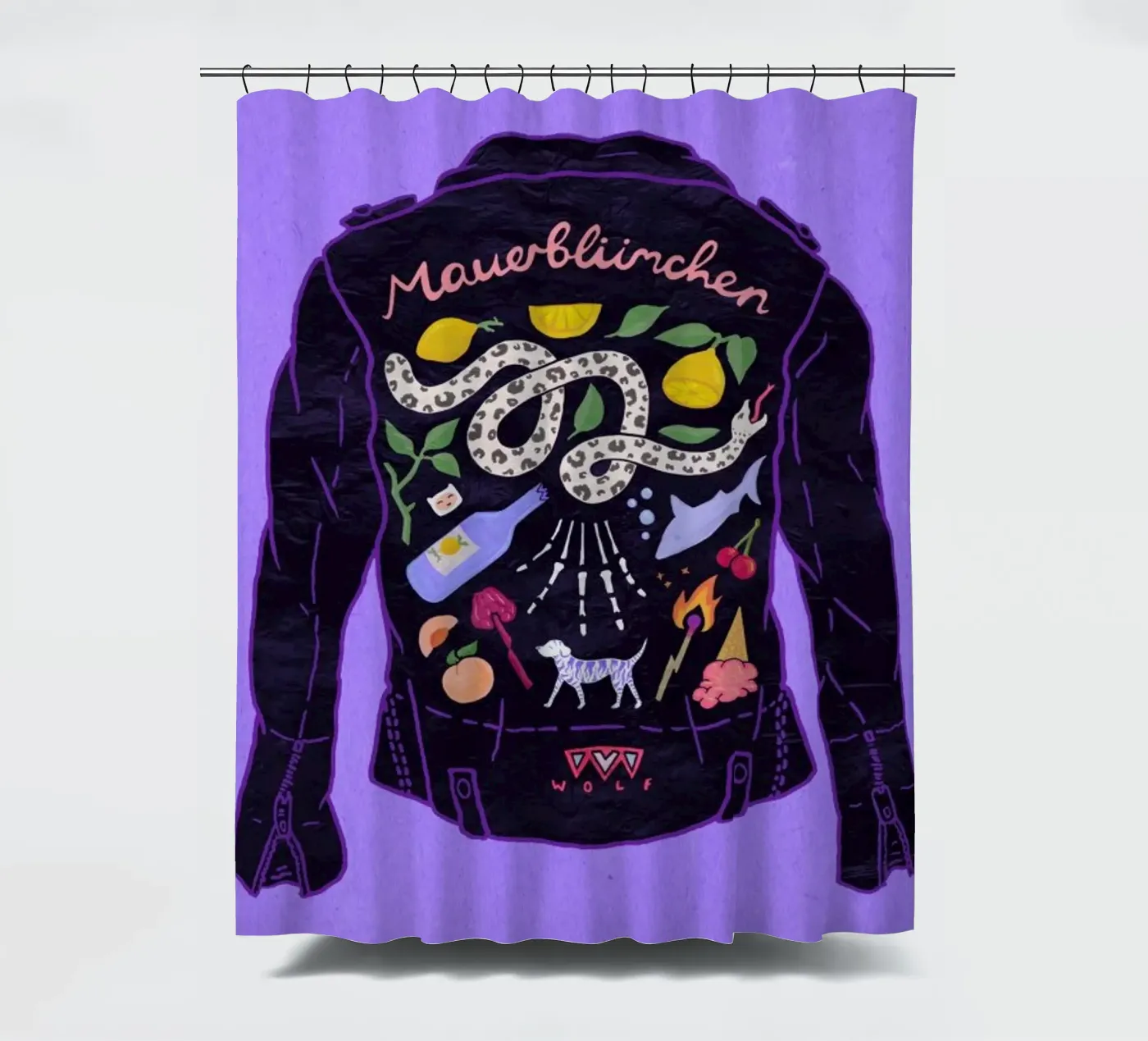 Jacket Duschvorhang von Laura O'Connor