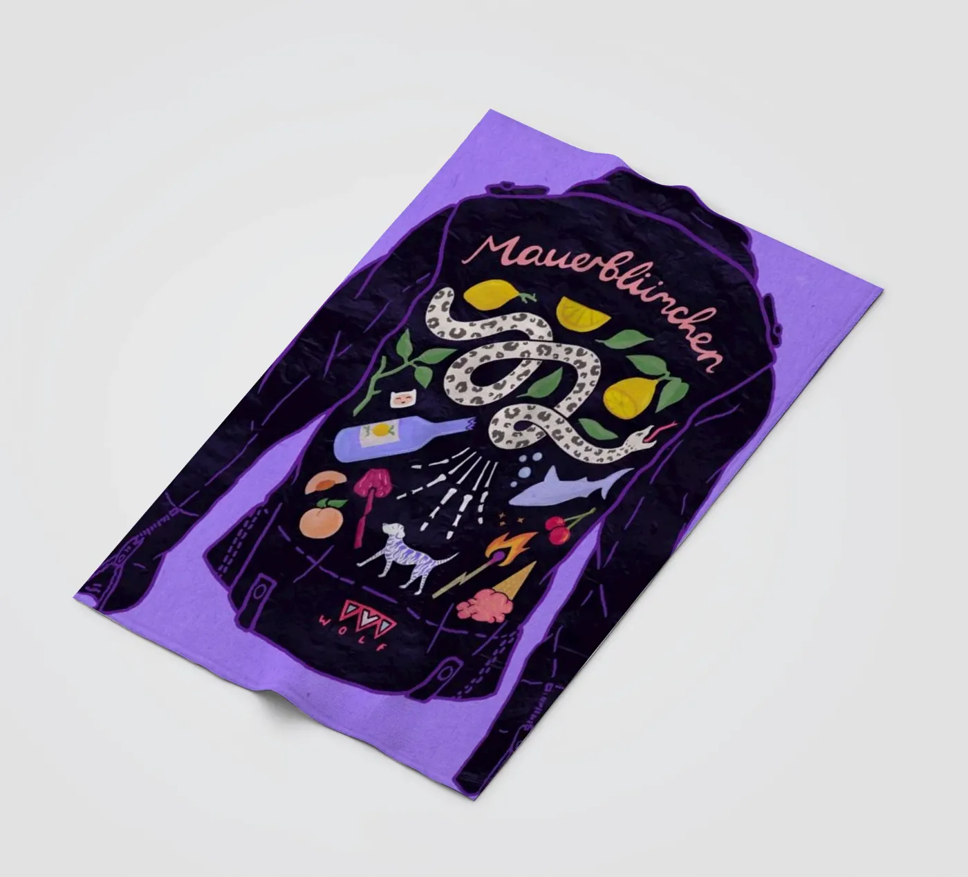 Jacket fleecedeken van Laura O'Connor