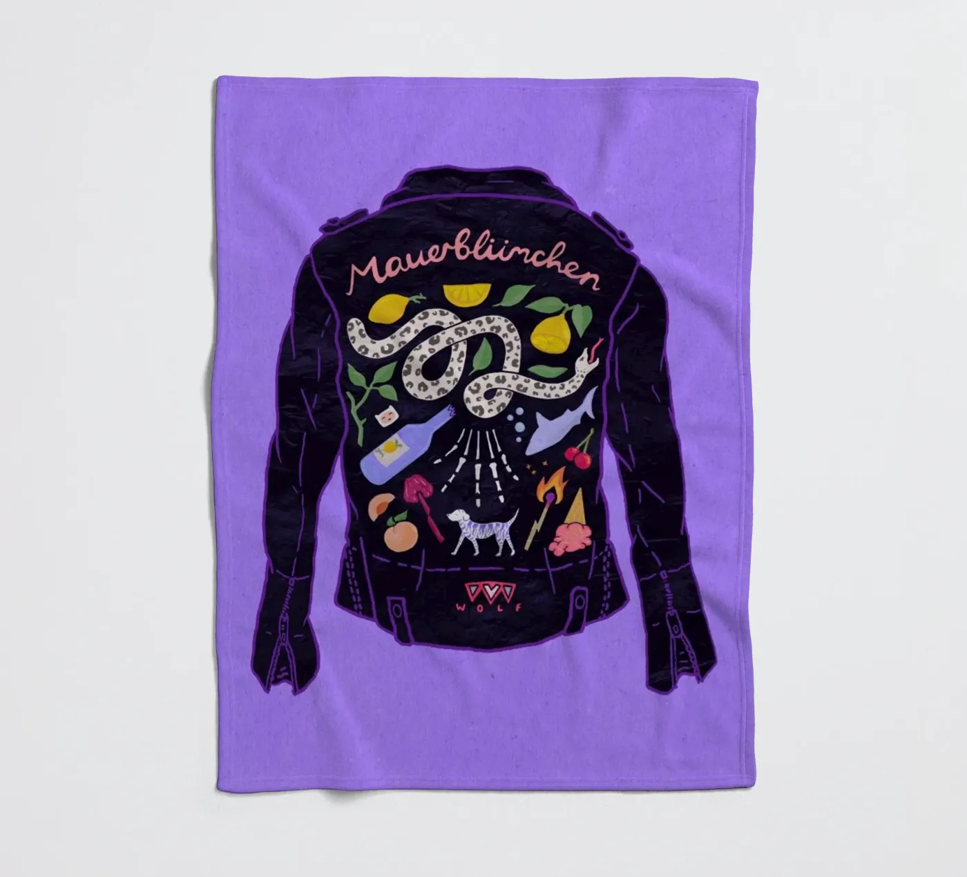 Jacket fleecedeken van Laura O'Connor