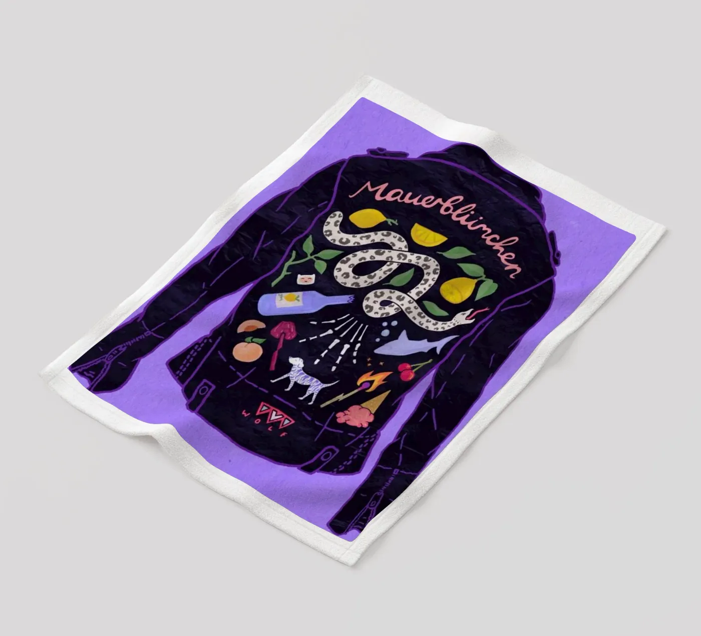 Jacket fleecedeken van Laura O'Connor