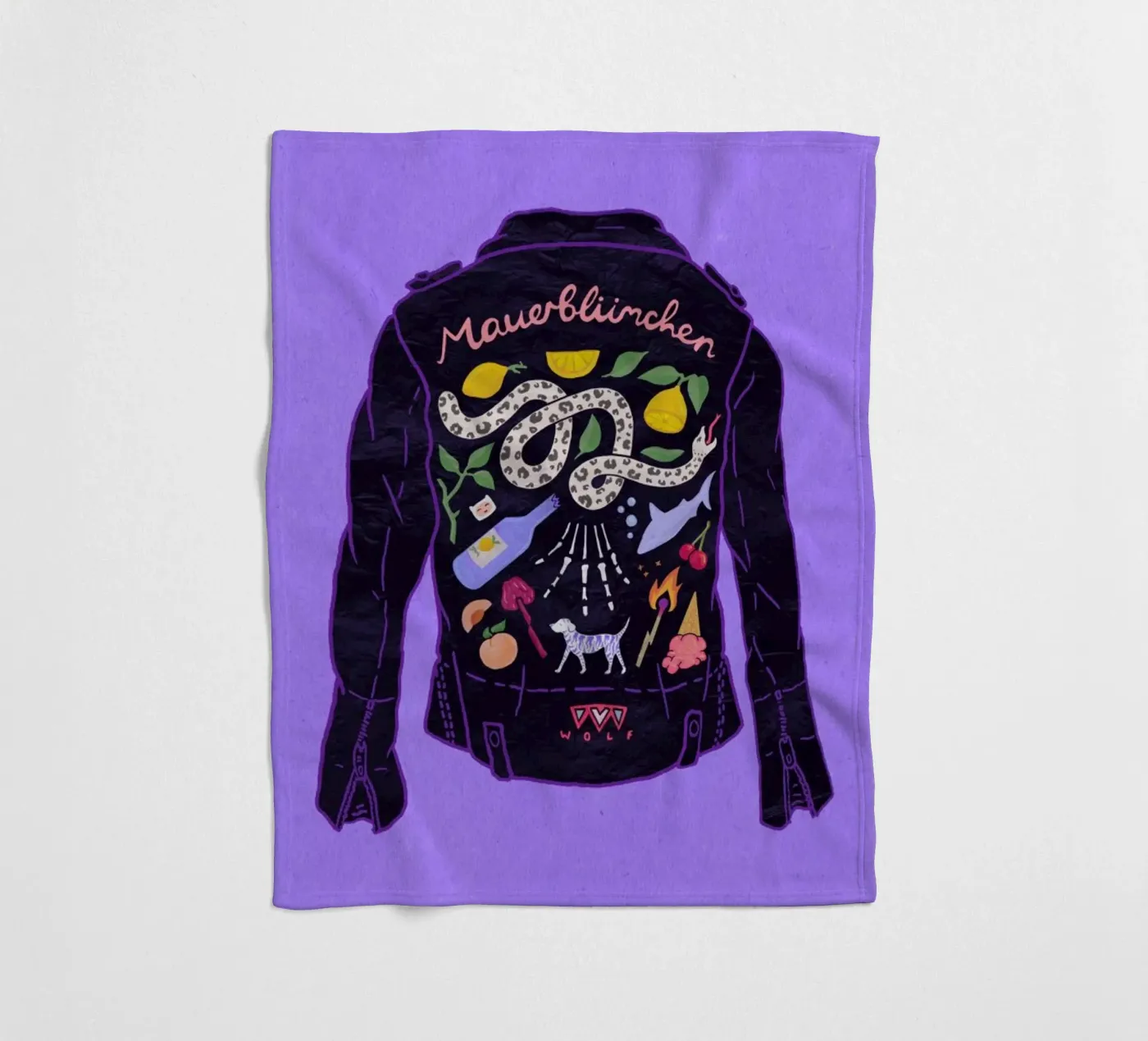 Jacket fleecedeken van Laura O'Connor