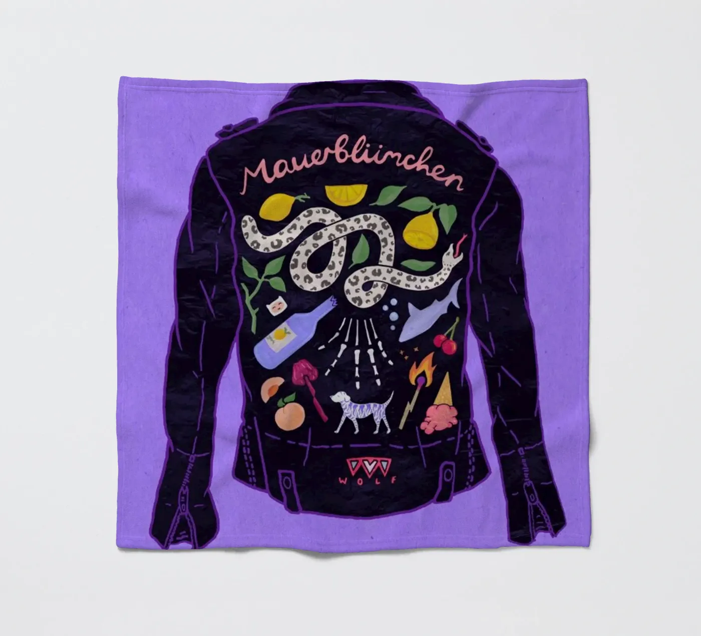 Jacket fleecedeken van Laura O'Connor