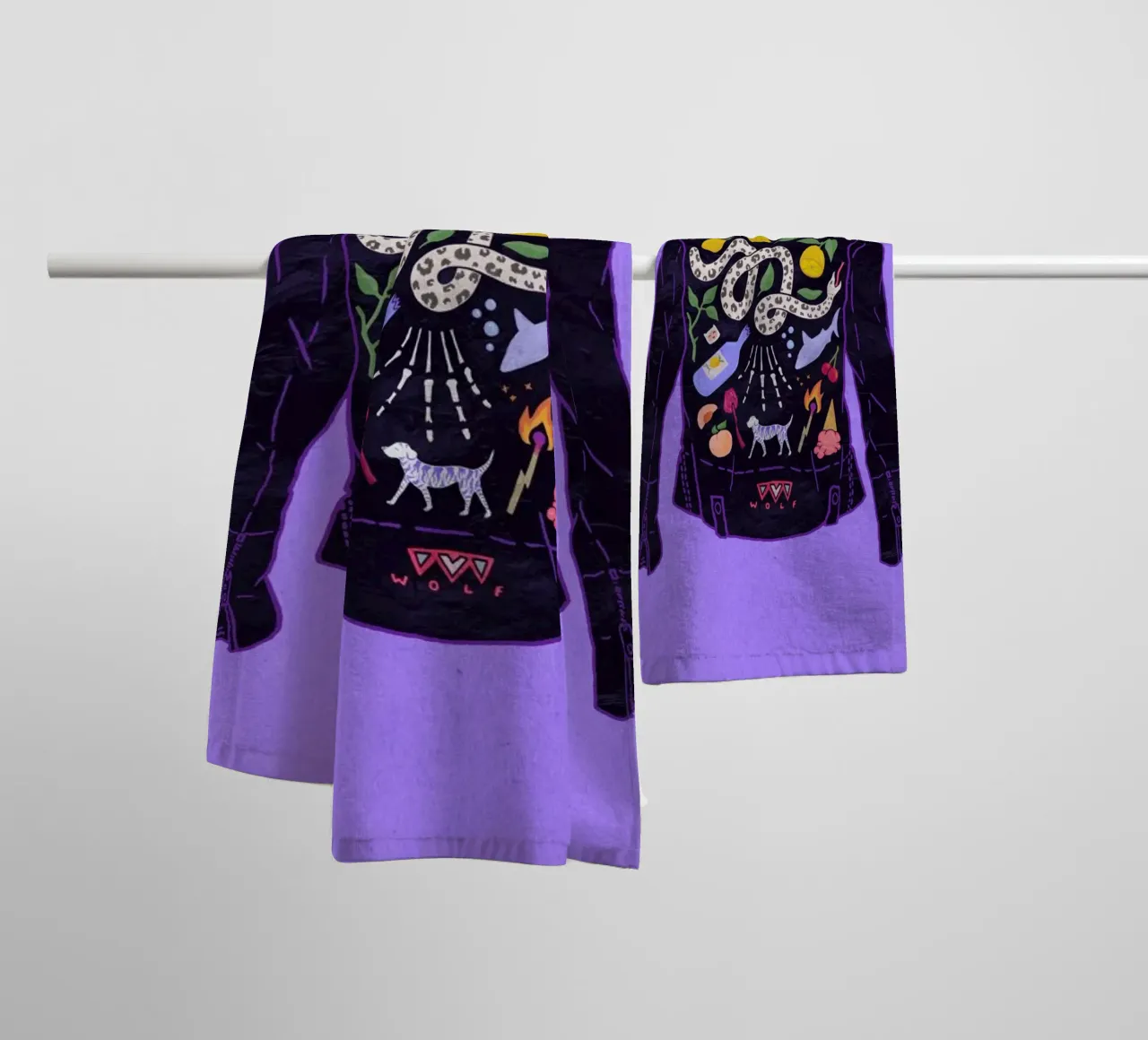 Jacket towel by Laura O'Connor