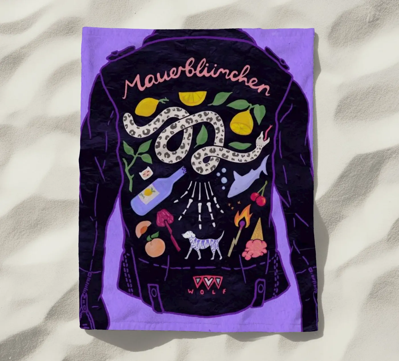 Jacket strandhanddoek van Laura O'Connor