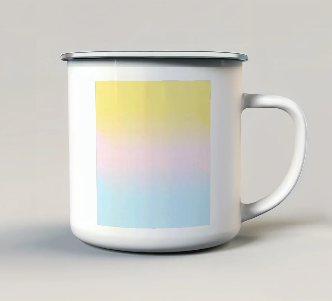Sunny Gradient emaille mok van lovely lines