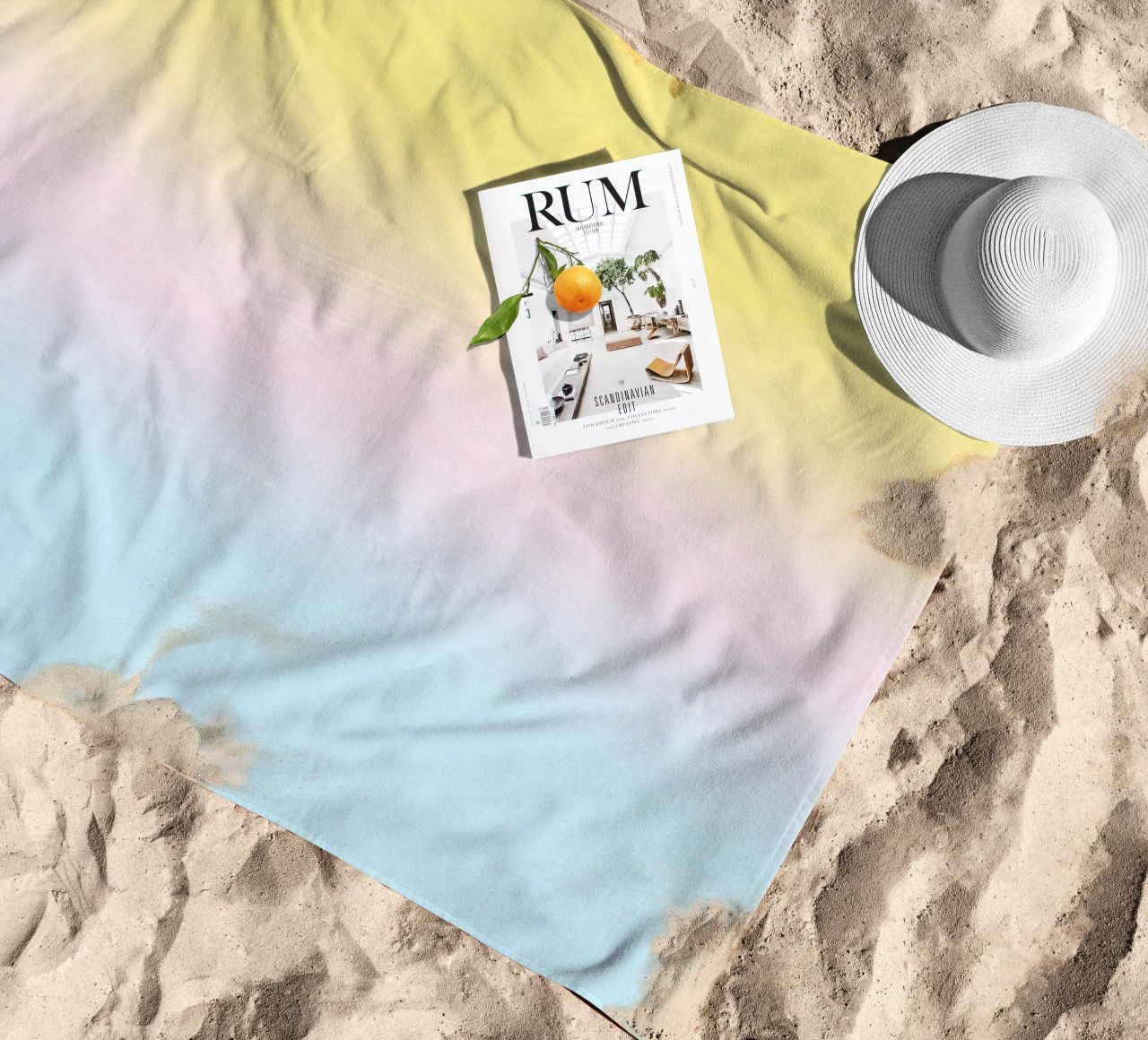 Sunny Gradient telo mare da lovely lines