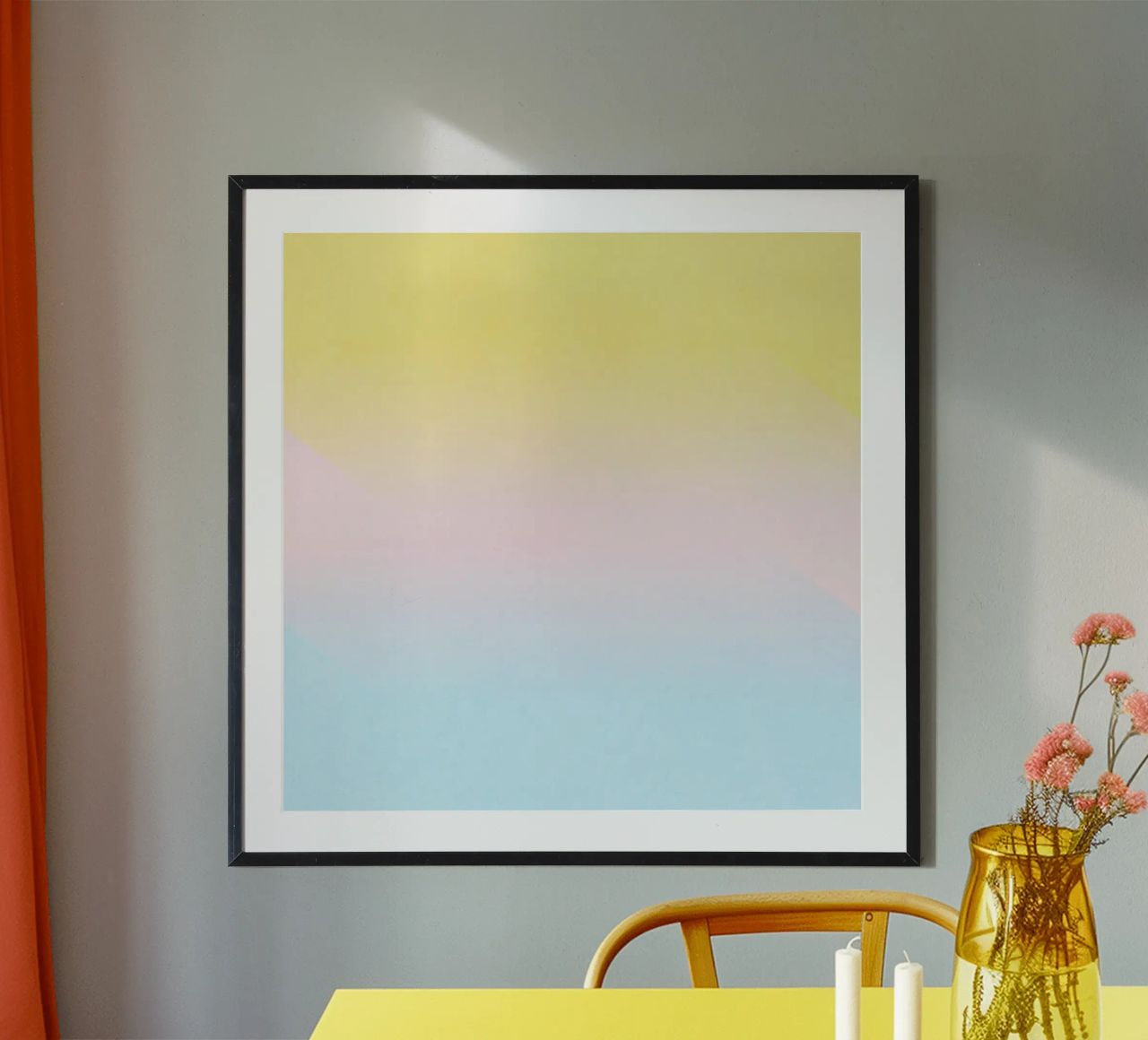 Sunny Gradient carta hahnemühle da lovely lines