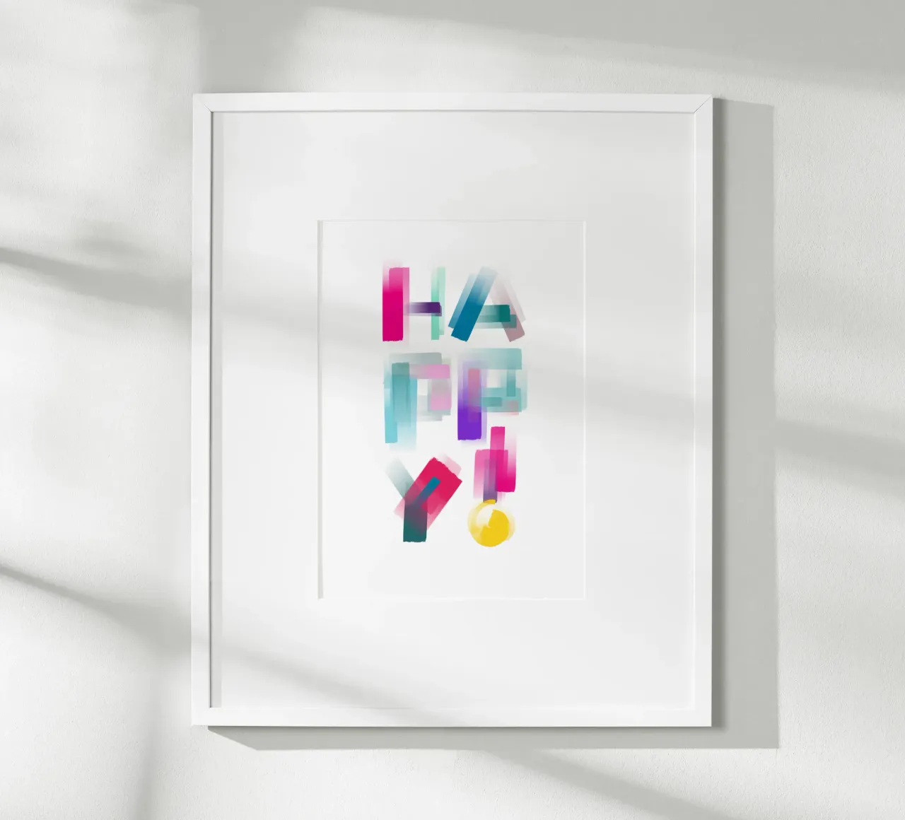 HAPPY! poster da LIMITED EDITION LETTERS