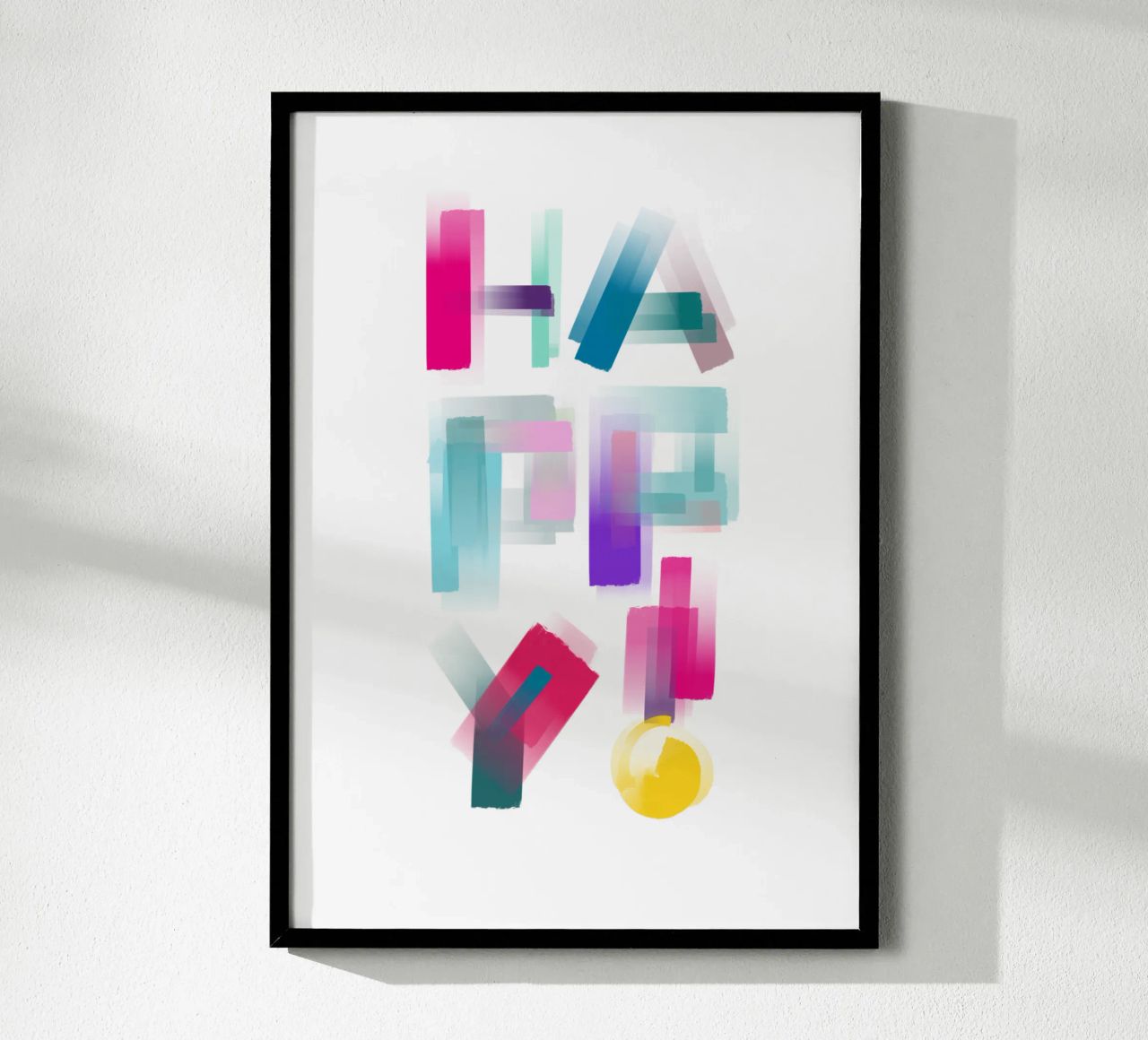 HAPPY! poster de LIMITED EDITION LETTERS