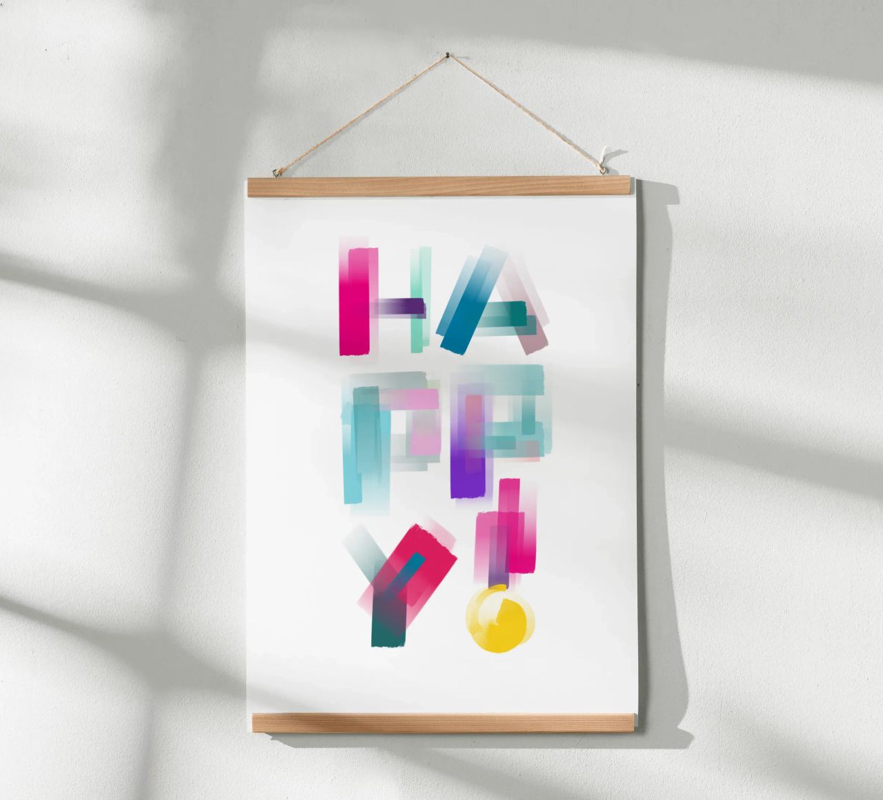 HAPPY! poster de LIMITED EDITION LETTERS