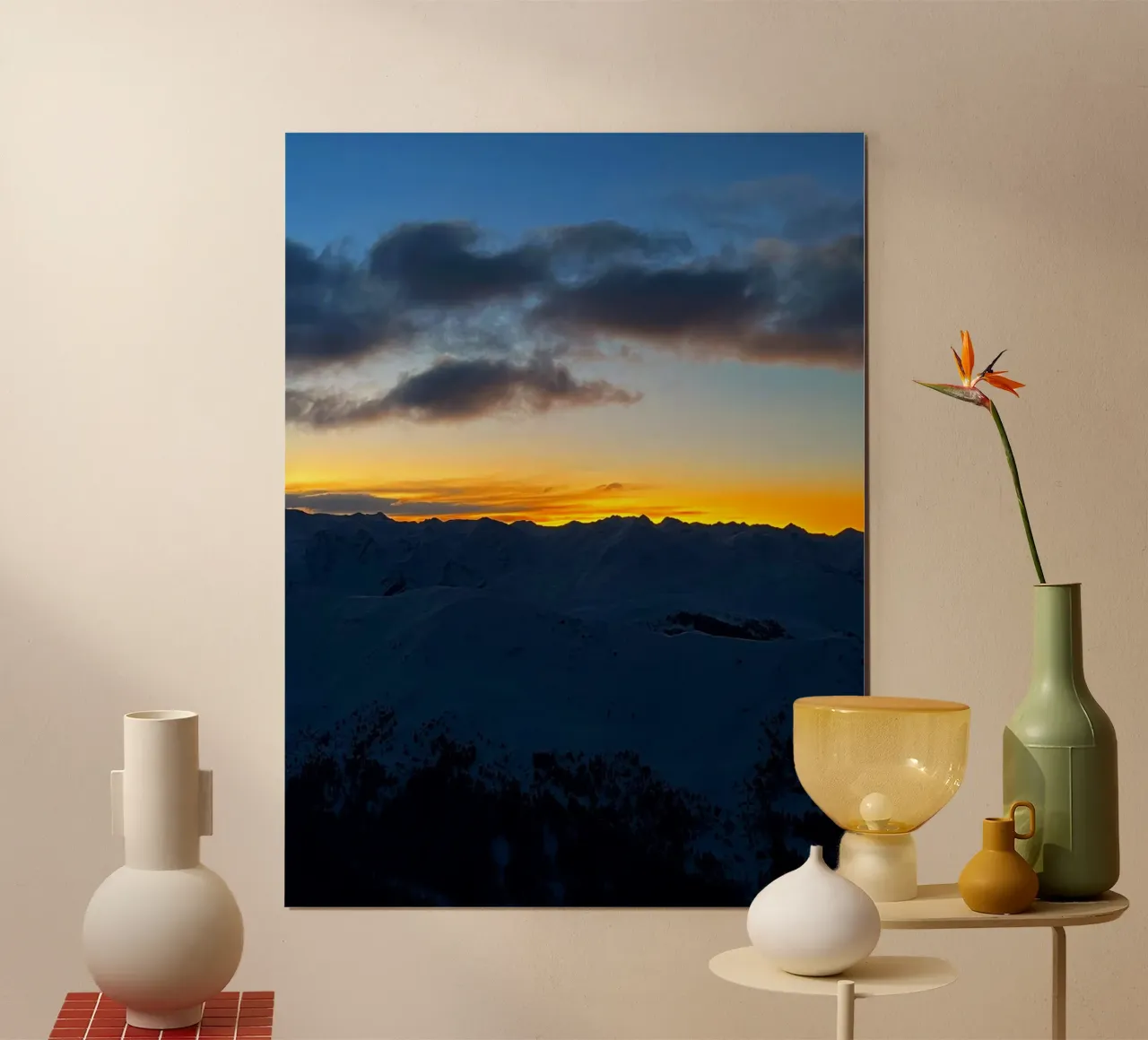 Mountain Sundowner poster da Mexpresso