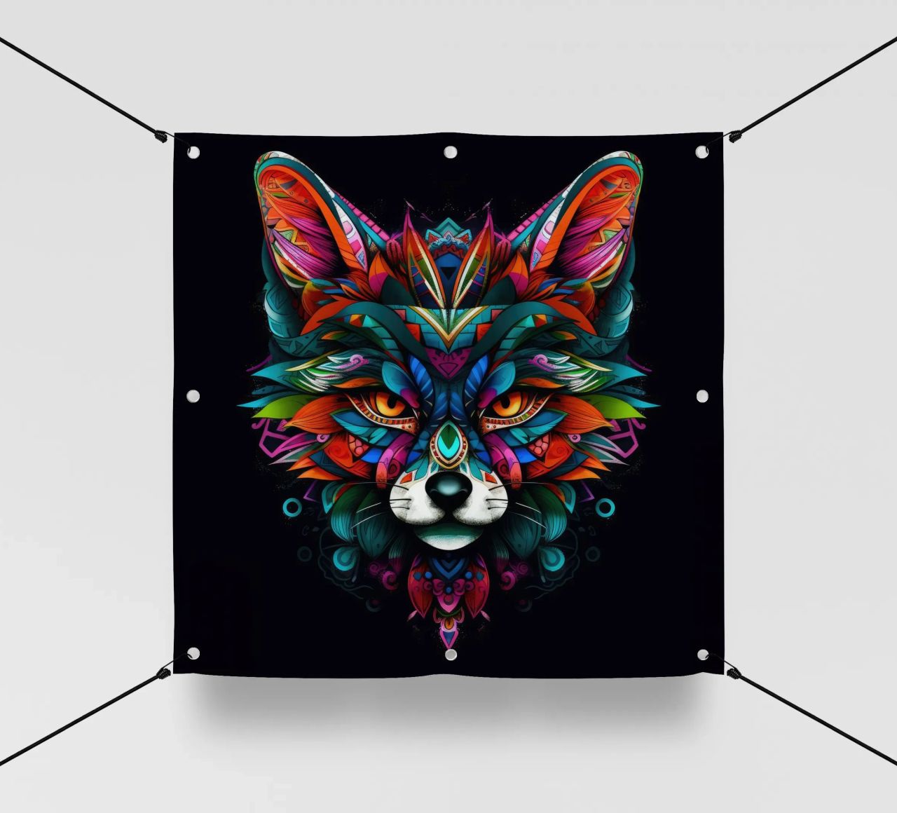 Volpe Tatoo telo in pvc da Animal Portraits