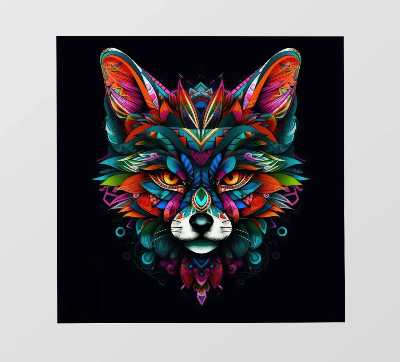 Volpe Tatoo telo in pvc da Animal Portraits