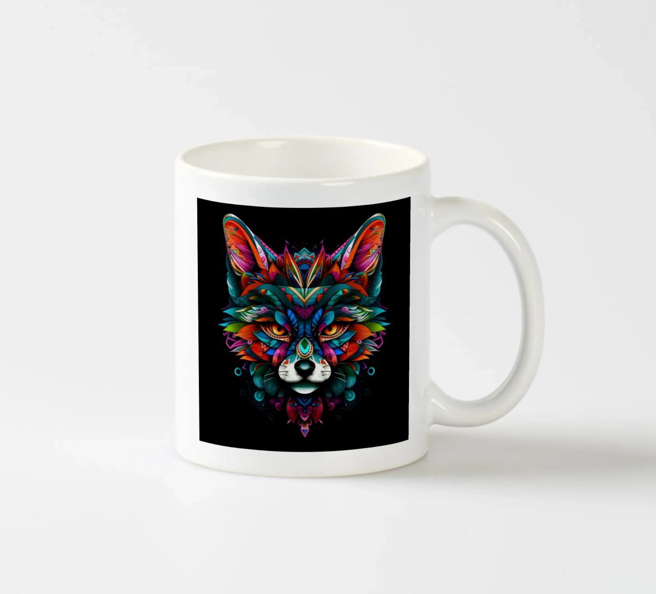 Volpe Tatoo tazza in ceramica da Animal Portraits
