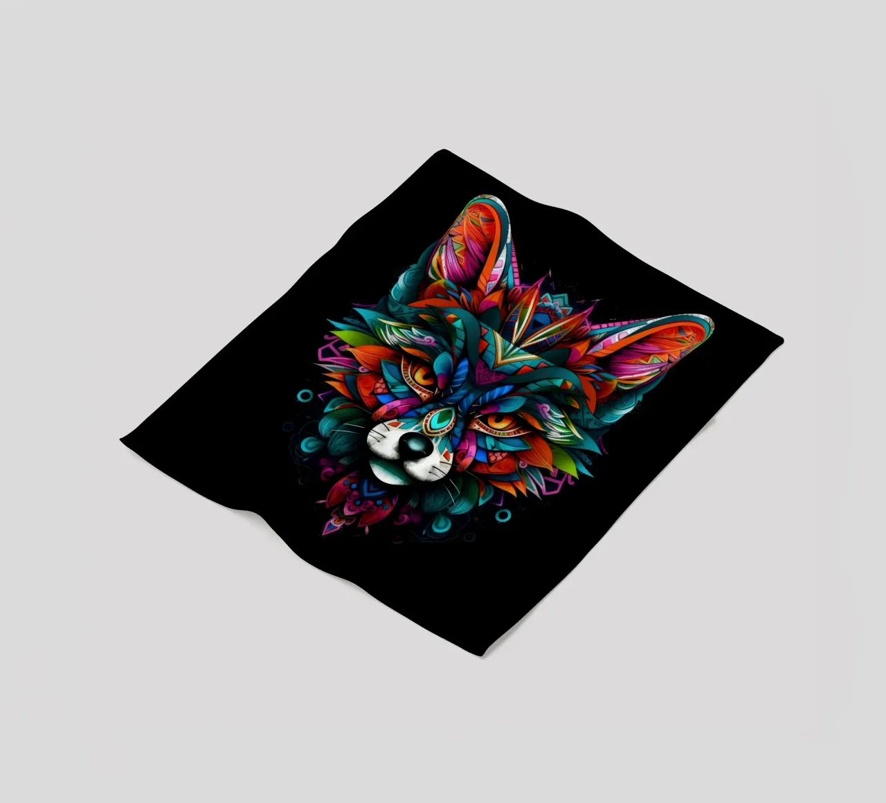 Volpe Tatoo coperta in pile da Animal Portraits