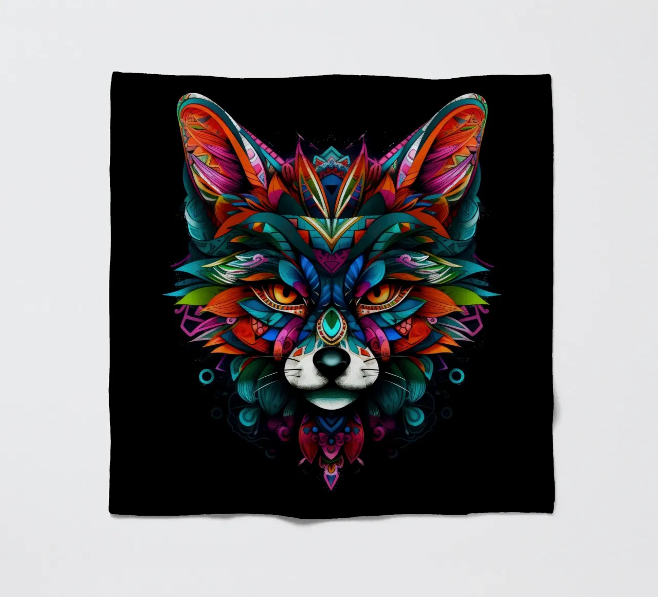 Volpe Tatoo coperta in pile da Animal Portraits