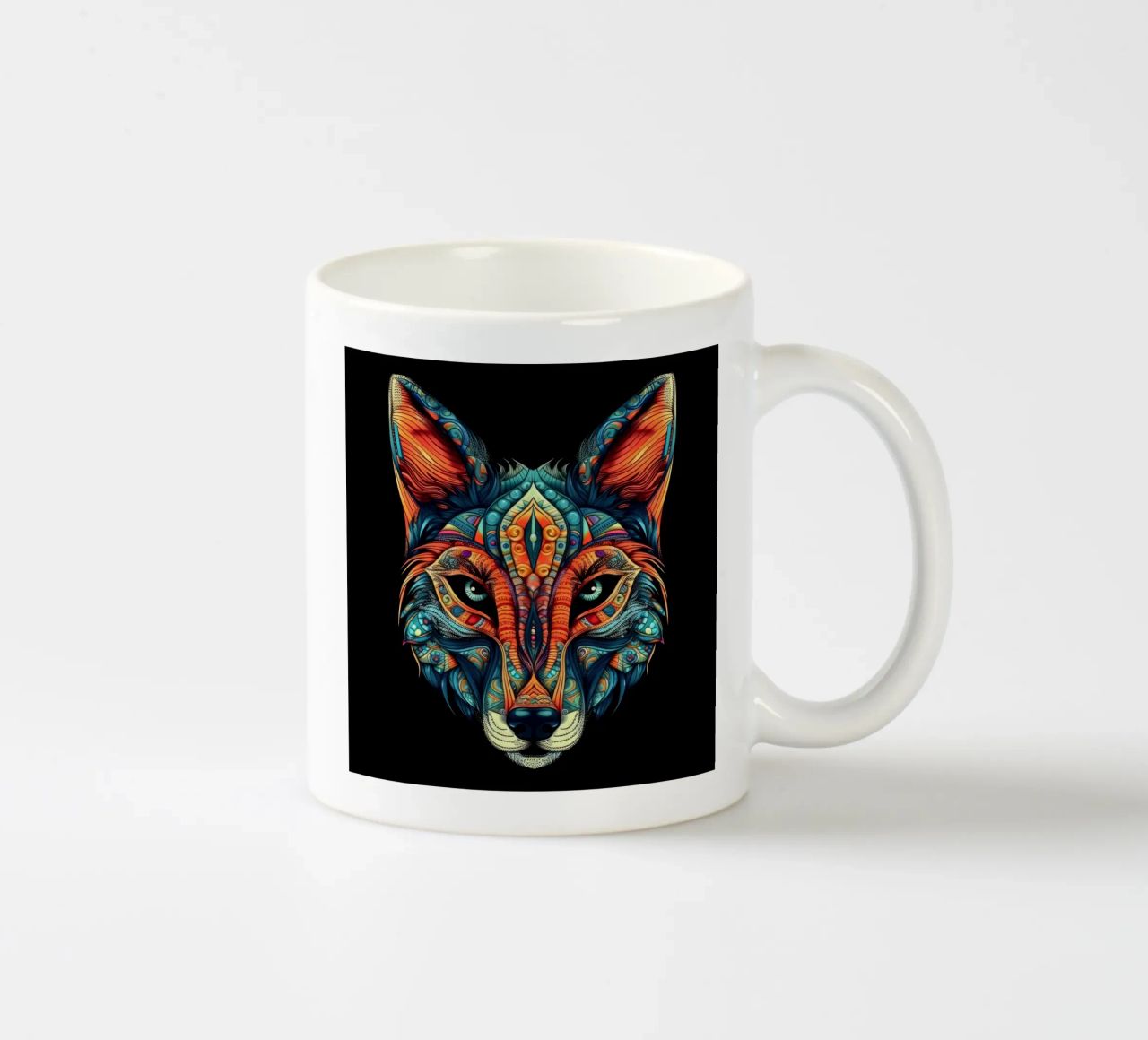 Volpe Tatoo tazza in ceramica da Animal Portraits