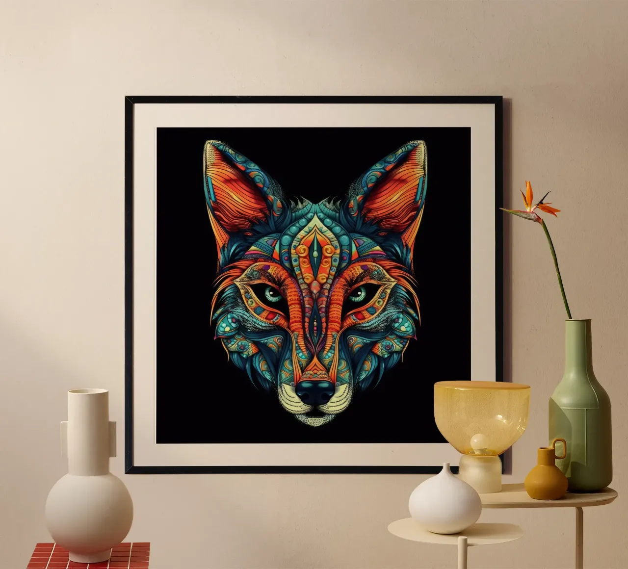 Tatoo-Fuchs Hahnemühle von Animal Portraits
