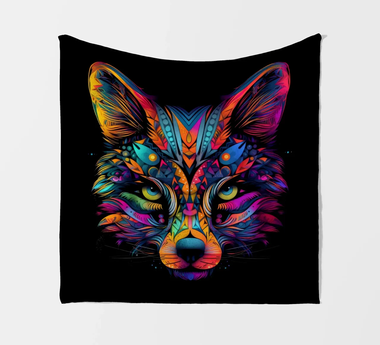 Volpe Tatoo coperta in pile da Animal Portraits