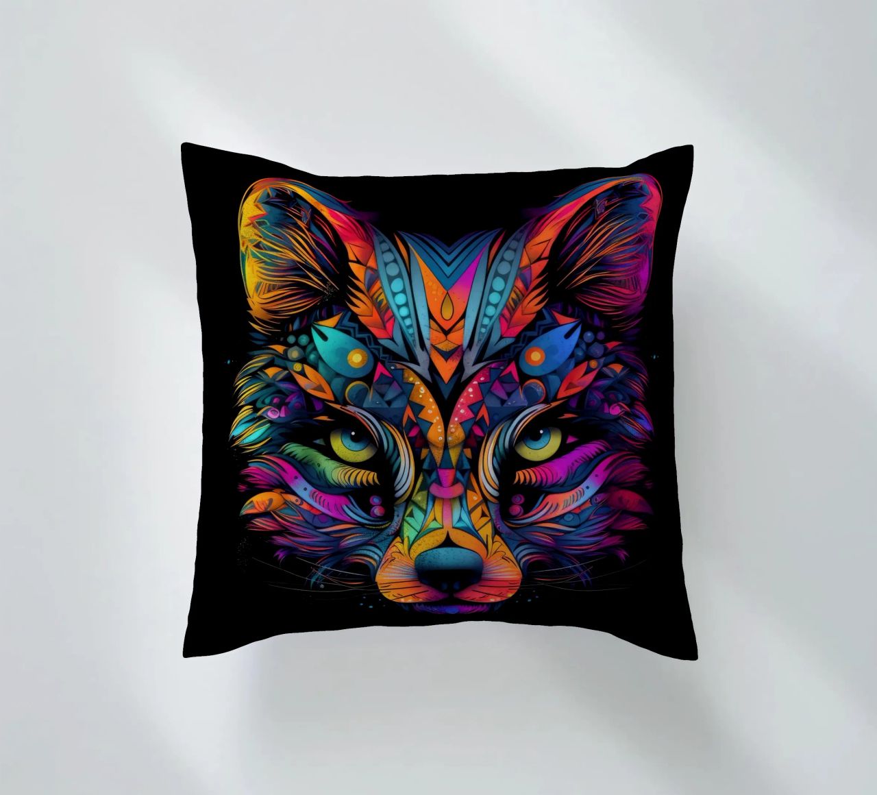 Volpe Tatoo cuscino da Animal Portraits