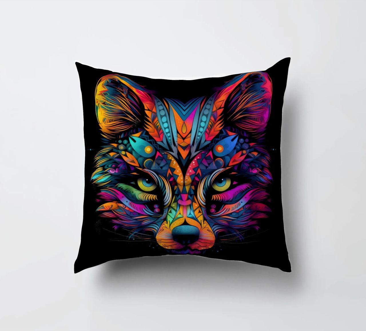 Volpe Tatoo cuscino da Animal Portraits