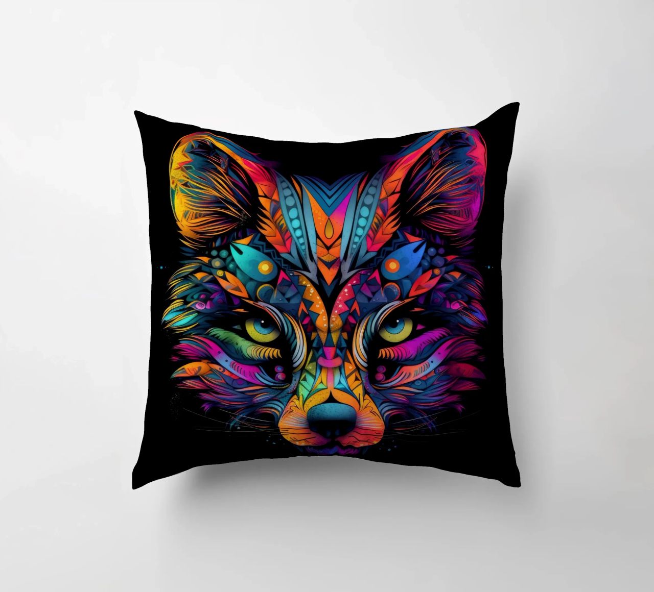 Volpe Tatoo cuscino da Animal Portraits