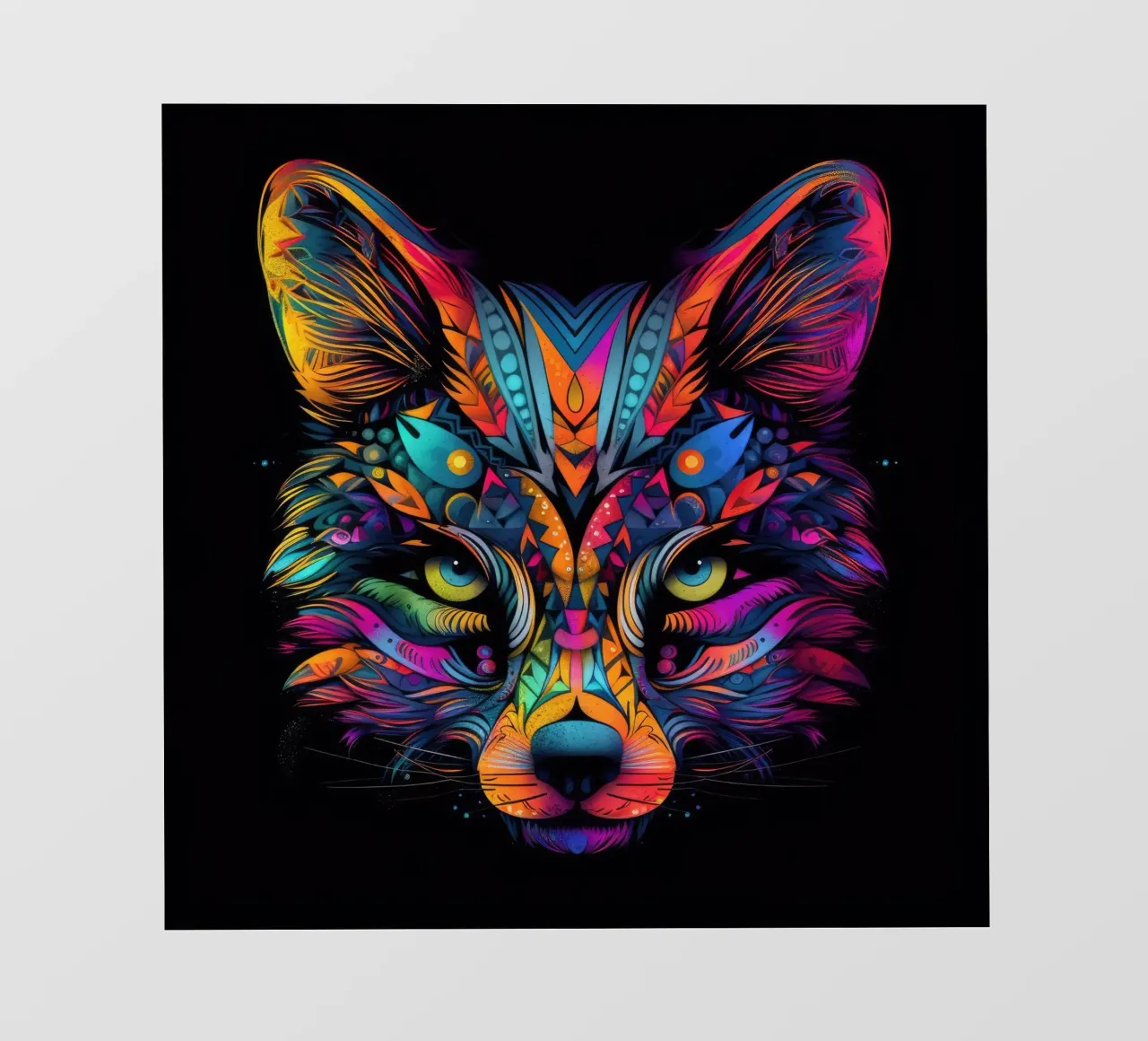 Volpe Tatoo telo in pvc da Animal Portraits