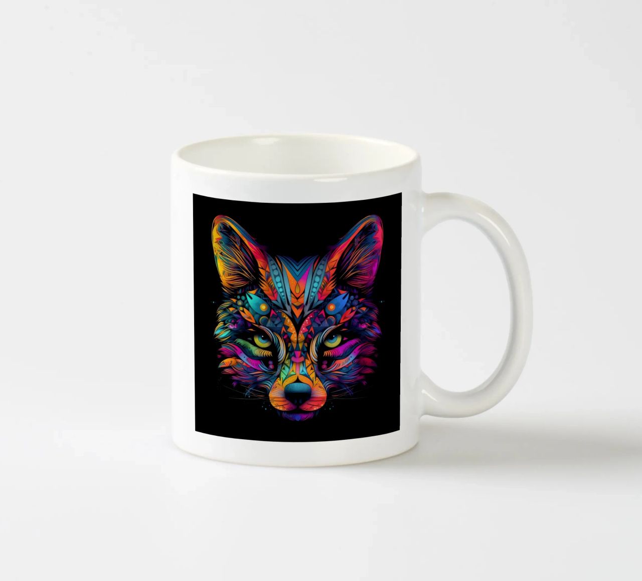 Volpe Tatoo tazza in ceramica da Animal Portraits