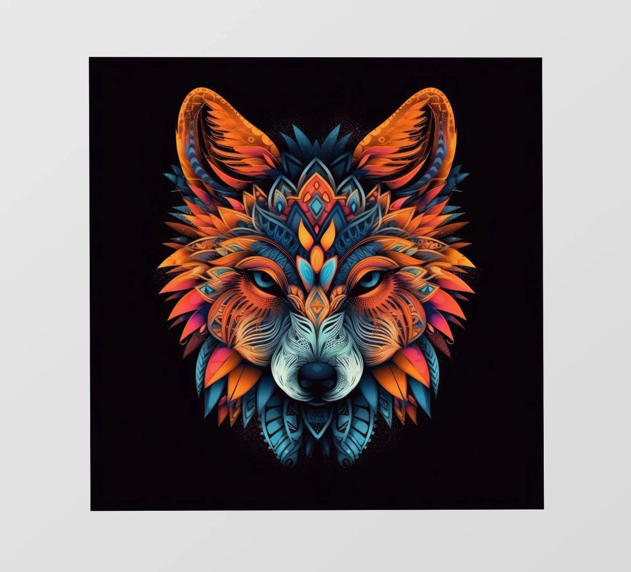 Volpe Tatoo telo in pvc da Animal Portraits