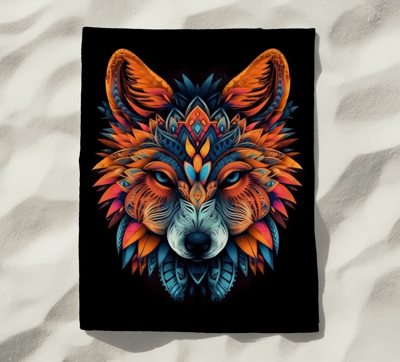 Volpe Tatoo telo mare da Animal Portraits